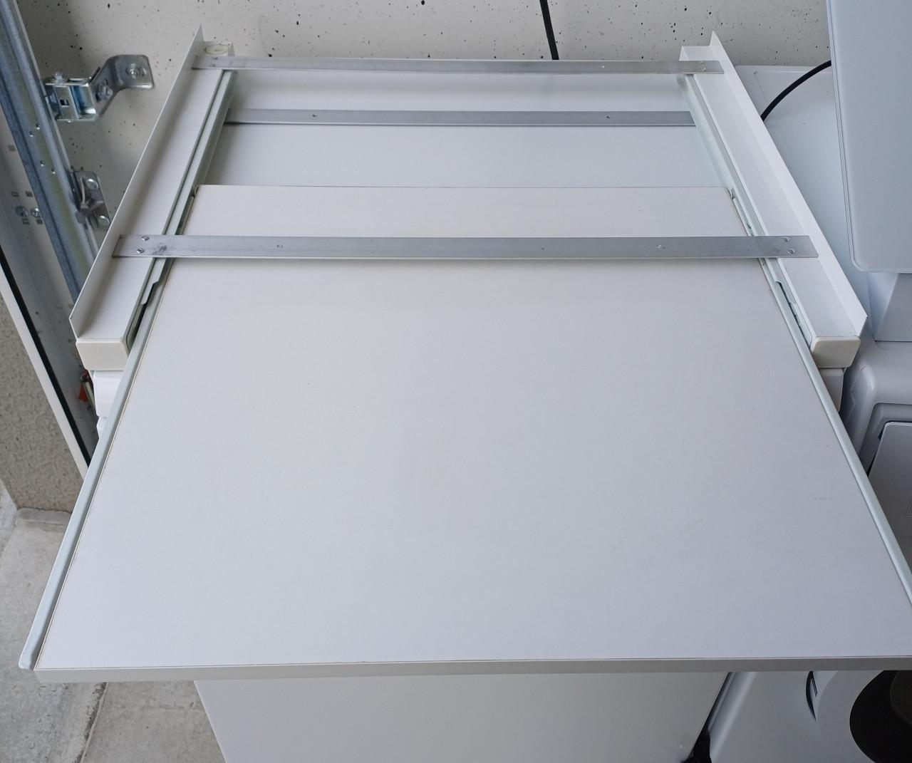 Tussenblad voor wasmachine droger met lade