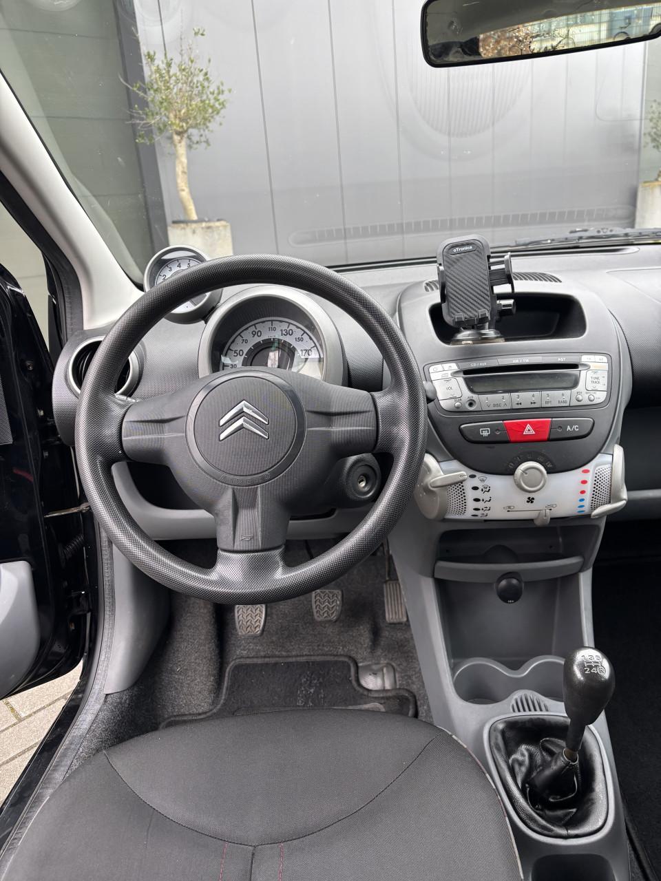 Citroën C1 1.0i 68PK 5D 2010 Zwart | NAP | NIEUWE APK!