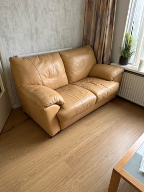 Lederen 3+2 zits bank