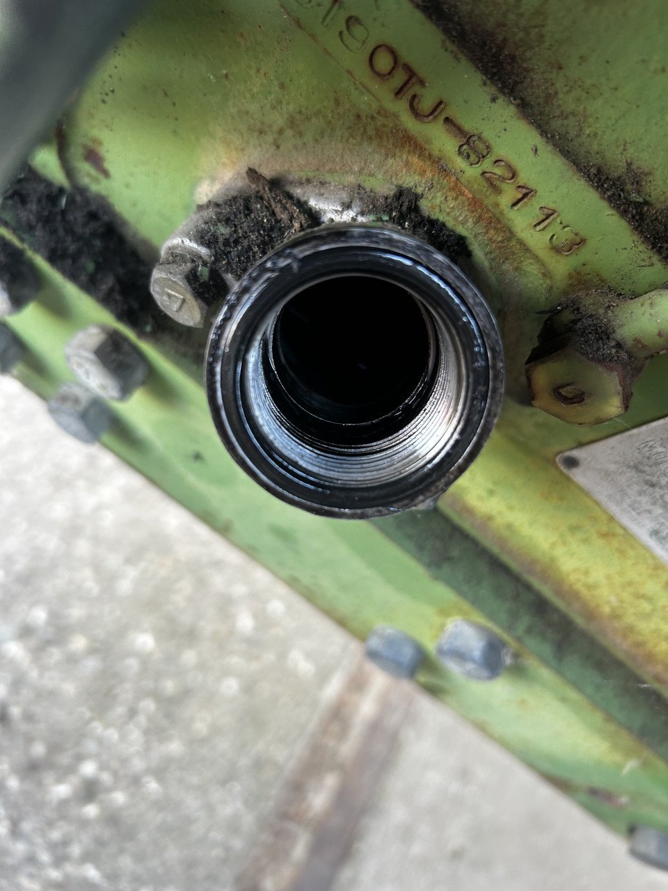 John deere trekker tractor op knapper