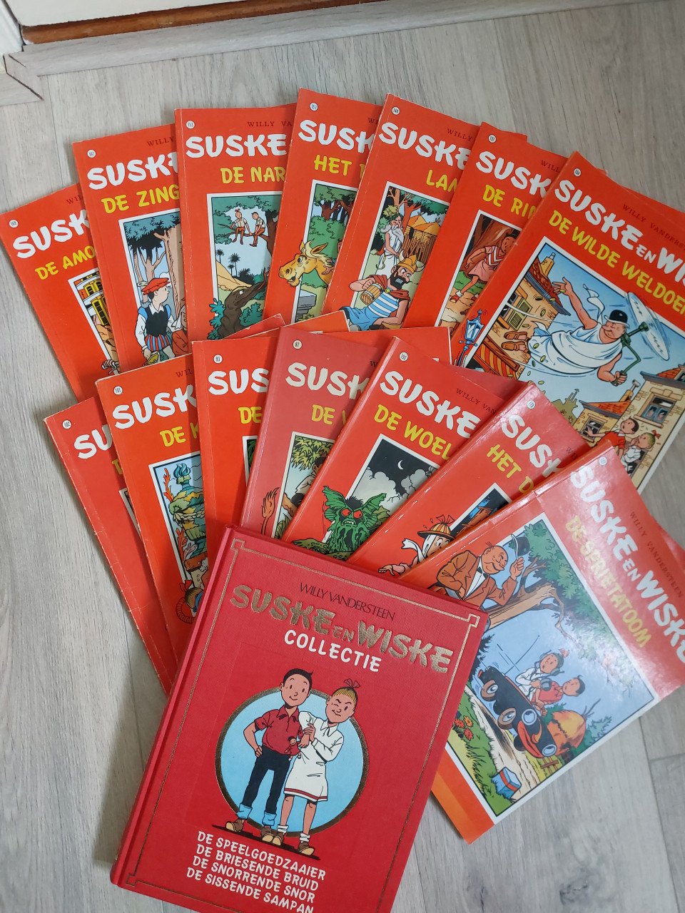 Stripboeken suske en wiske