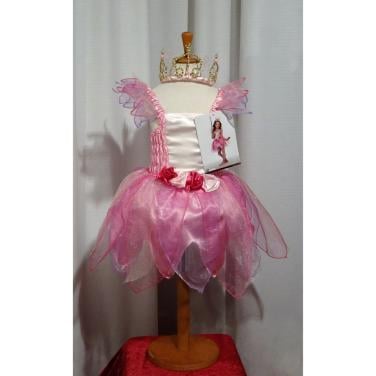 Nieuw ! Maat 110-116 Mooie Roze Prinsessenjurk