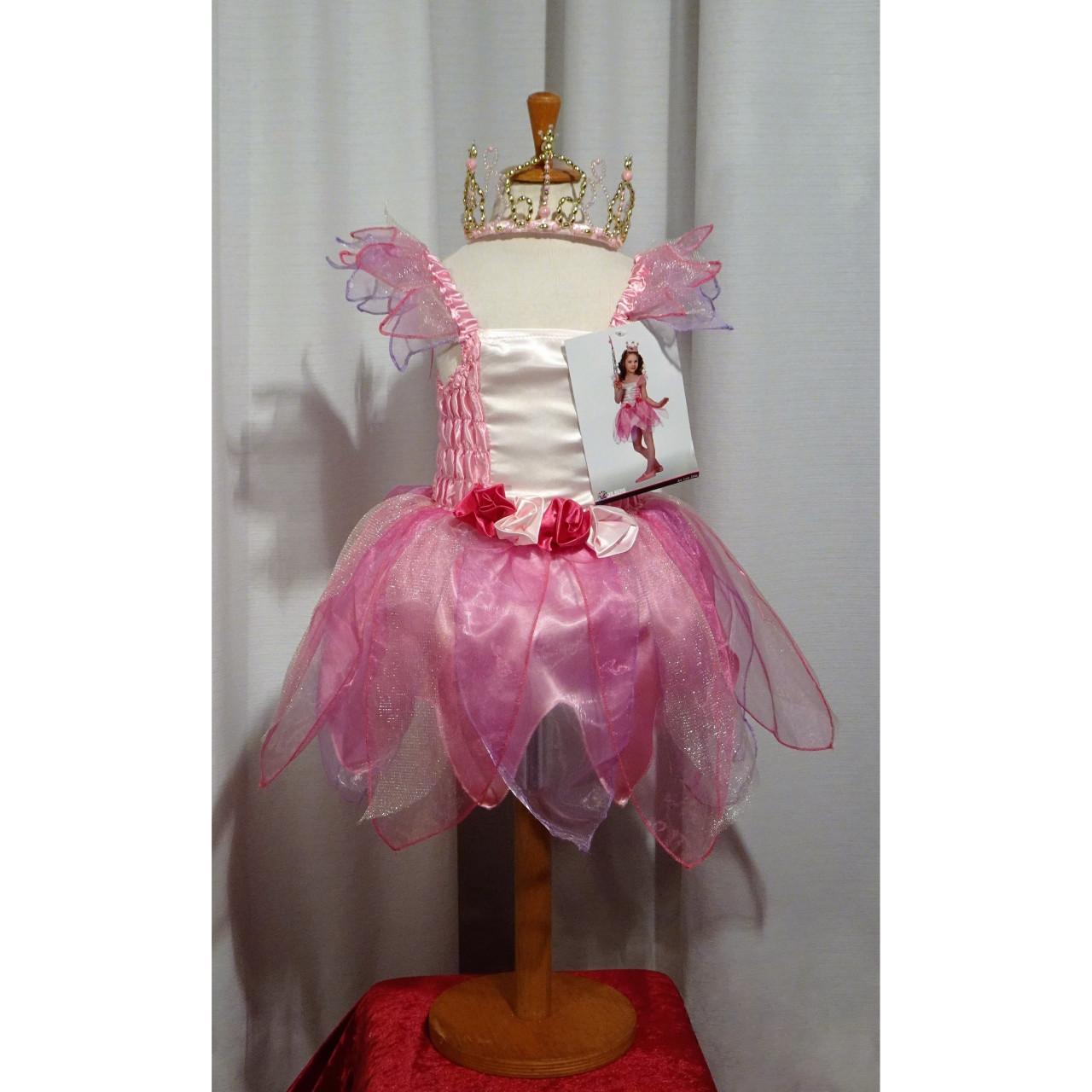 Nieuw ! Maat 110-116 Mooie Roze Prinsessenjurk