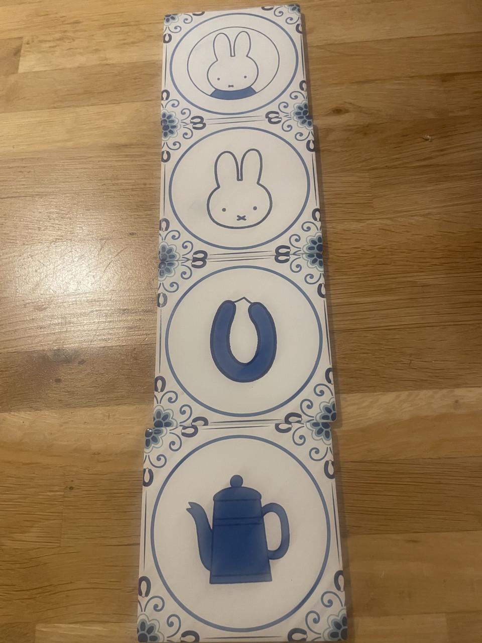 16 Nijntje tegels 10x10 cm Delfts blauw