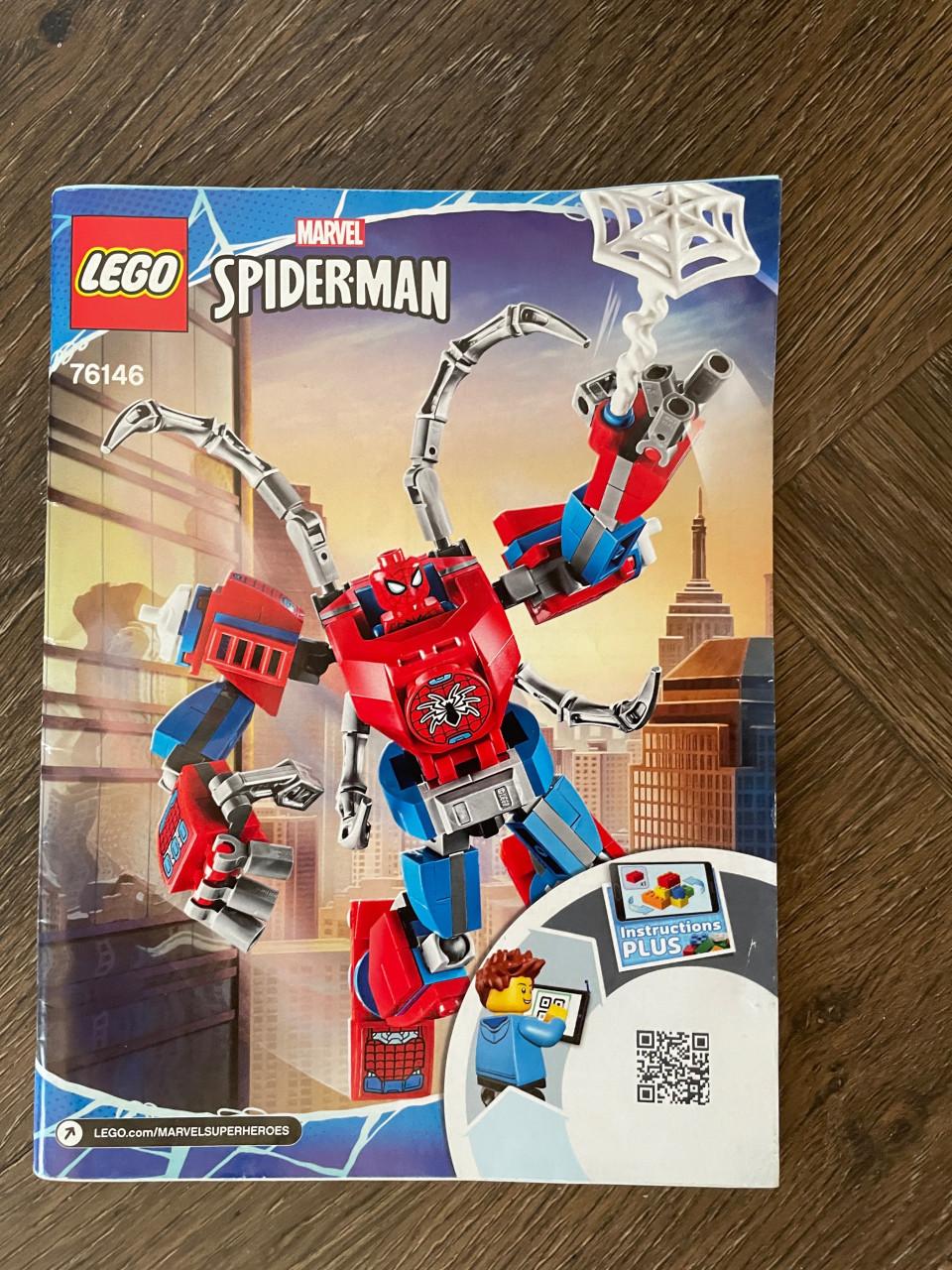 Lego Marvel: Spider man mecha 76146