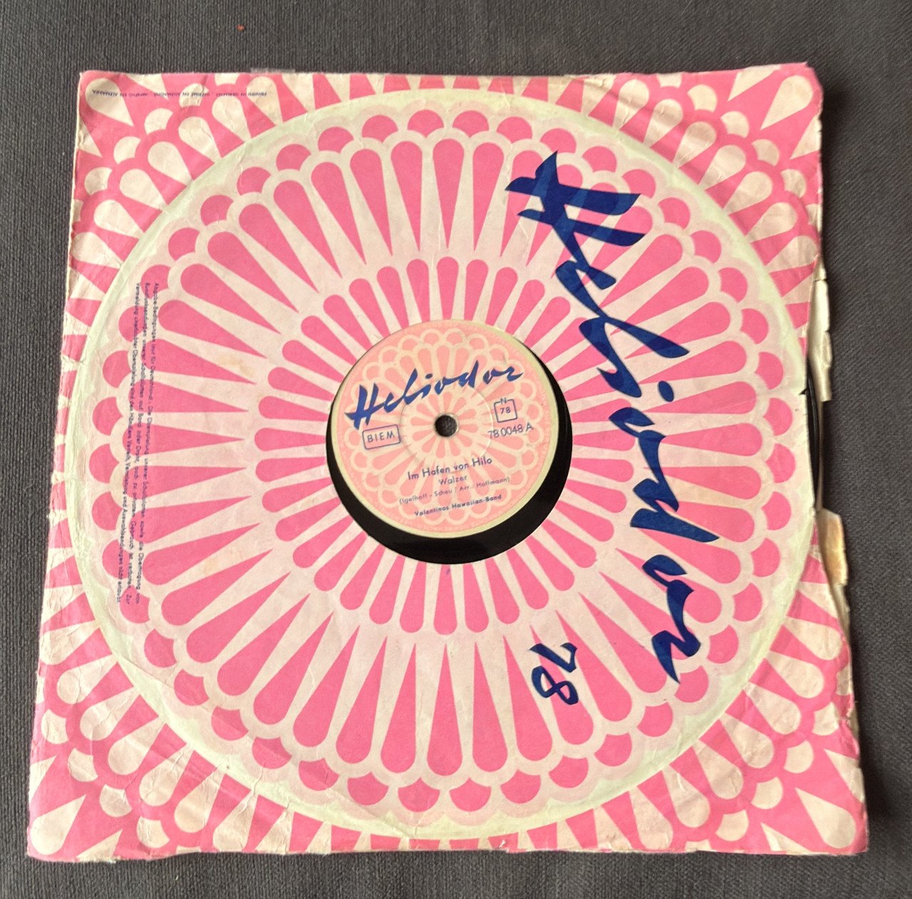 Vintage Vinyl Platen Collectie 78 toeren