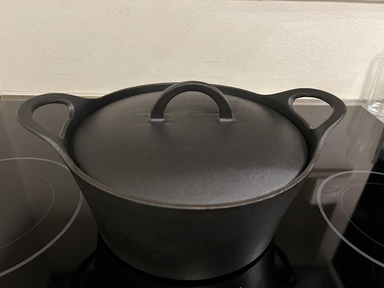 Hackman braadpan zwart, 25 cm