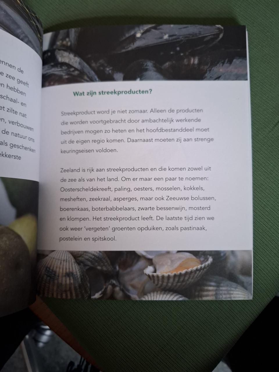 Smaak van Zeeland, recepten met Zeeuwse streekproducten, door T. Sluijter