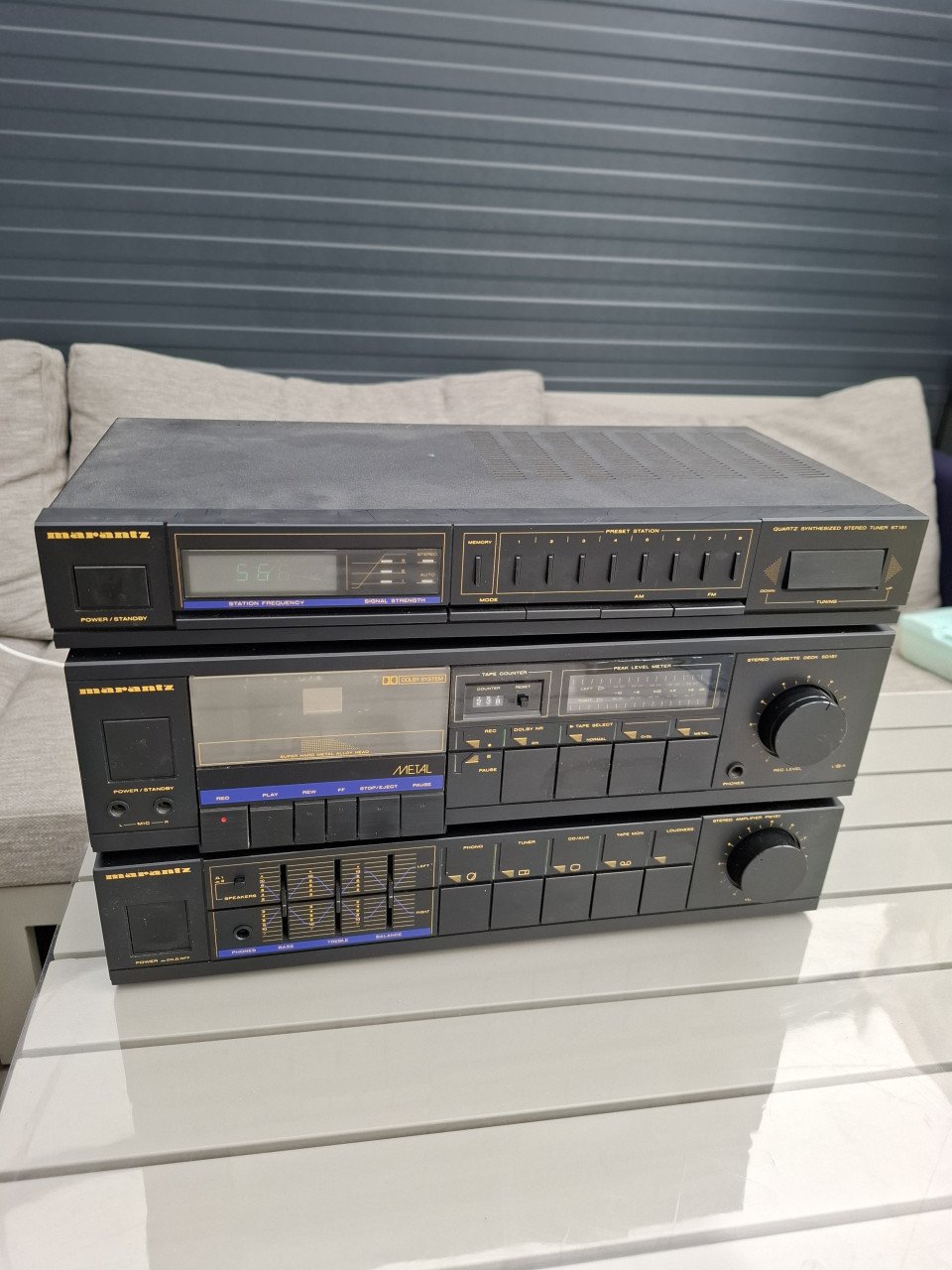 Marantz setje 151. ST 151 EN PM 151.