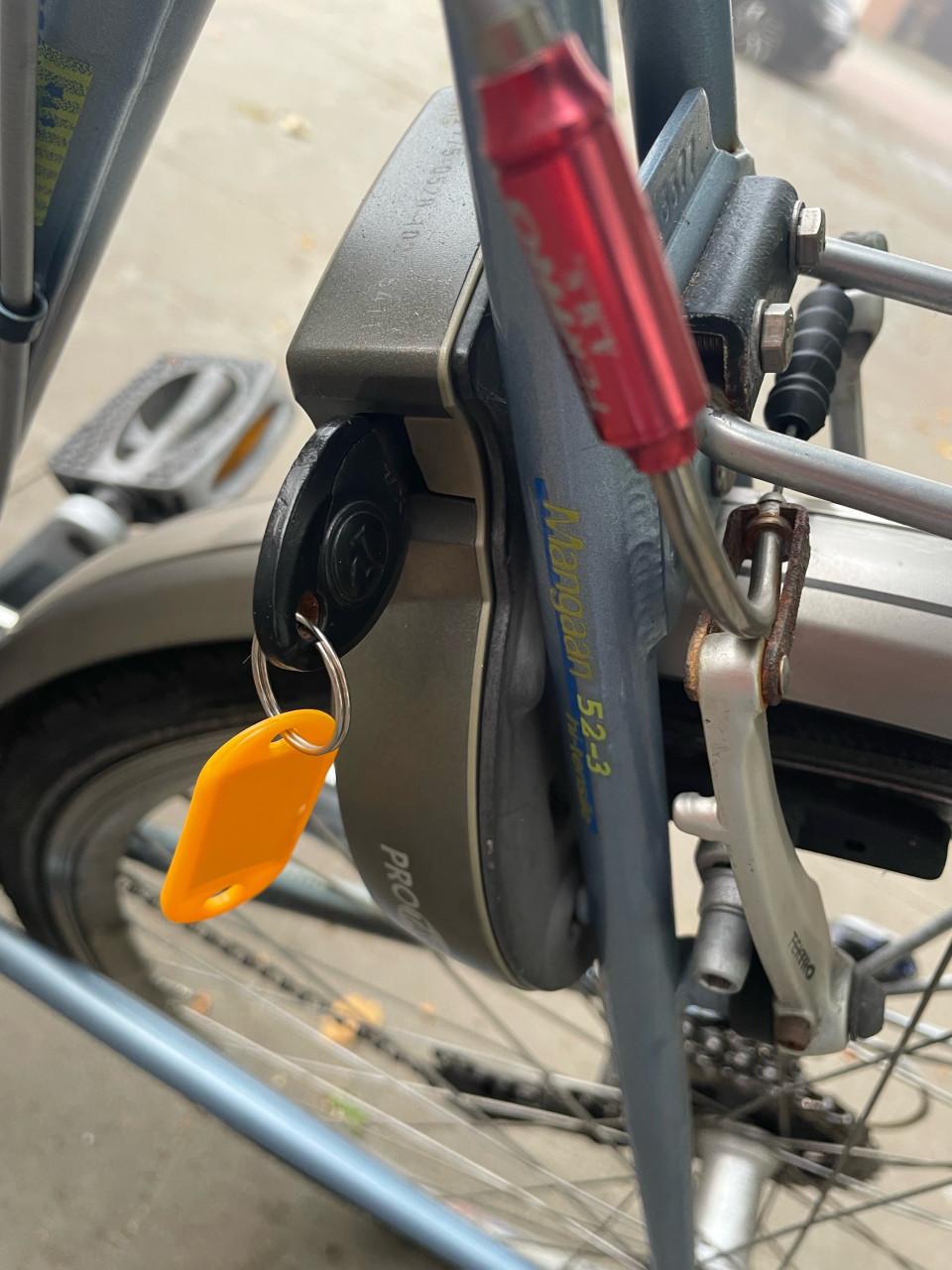 Damesfiets.