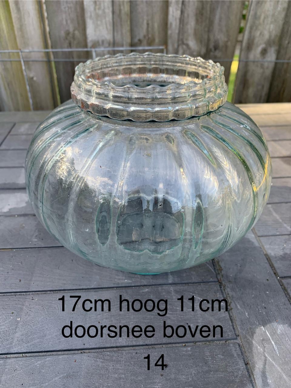 Glazen potten, ideaal voor decoupage workshops