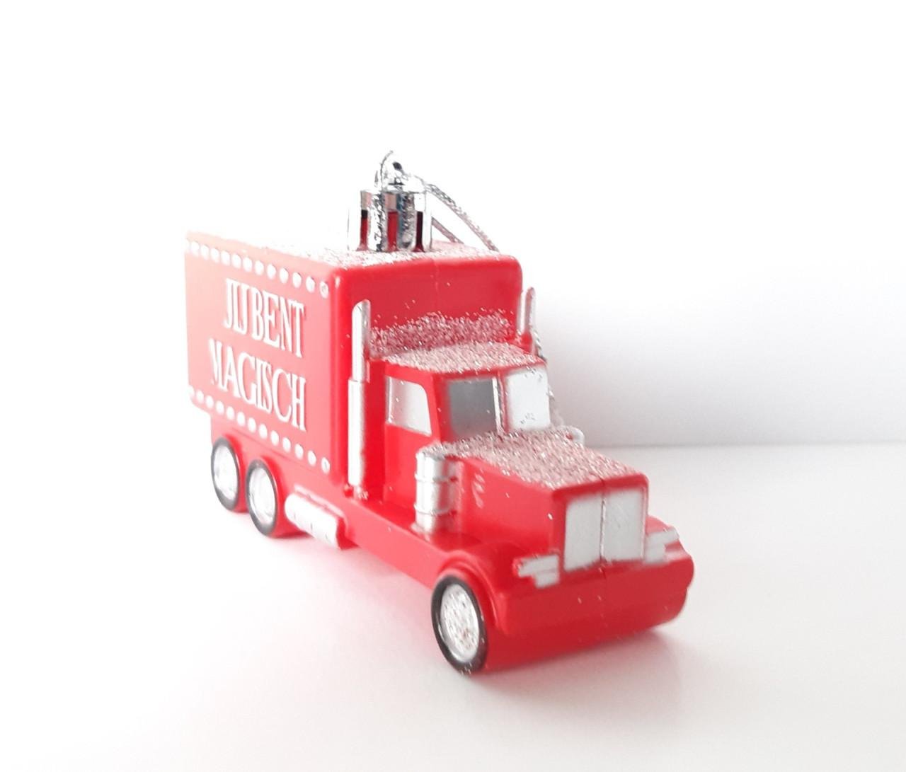 Coca Cola kersttruck - kerstbal - vrachtwagen