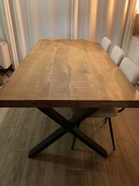 Mangohouten Eettafel Rechthoek