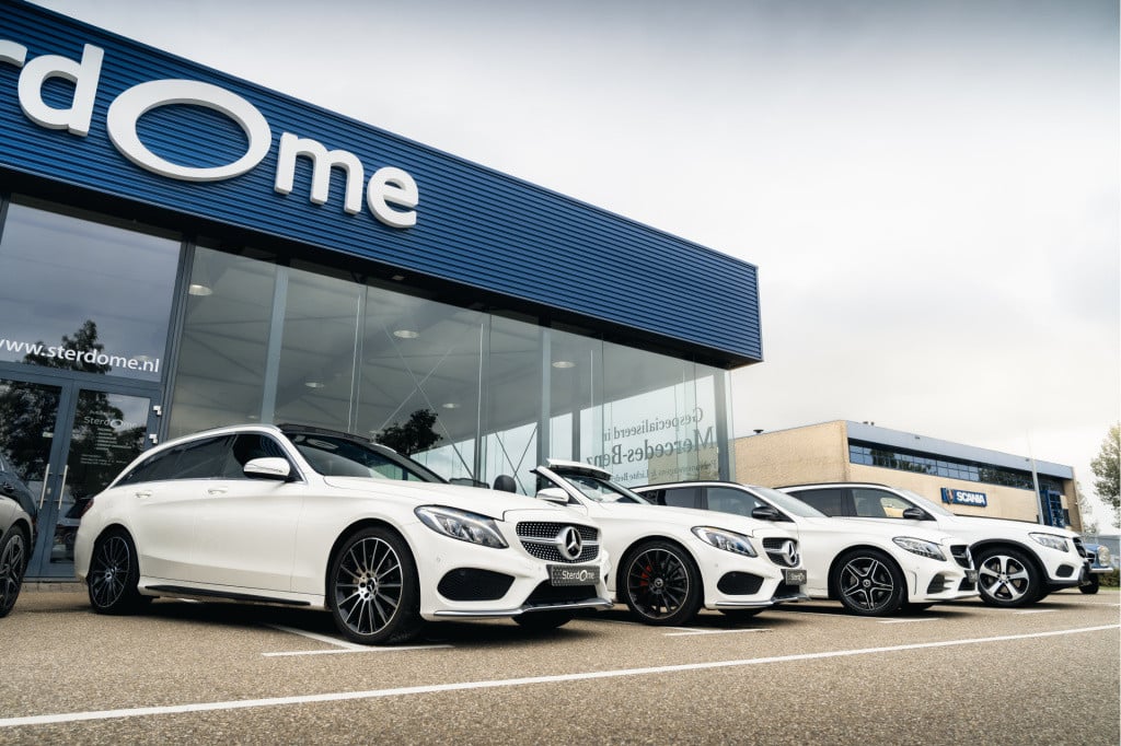 Mercedes-Benz C-Klasse cabrio 200 premium amg l aircap l airscarf l leder t