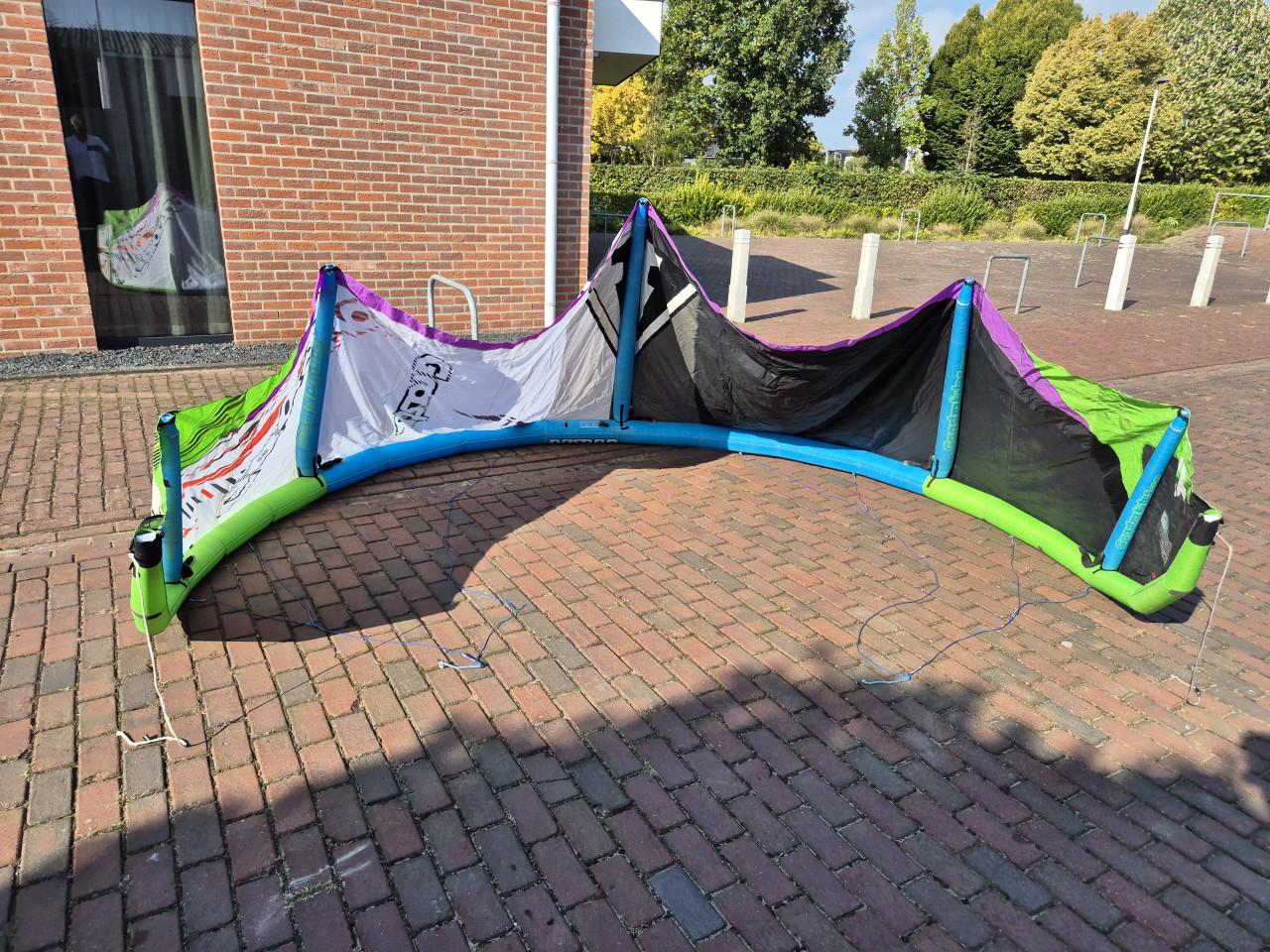 Kite set GA 7/9/11 m2 + bar + pomp