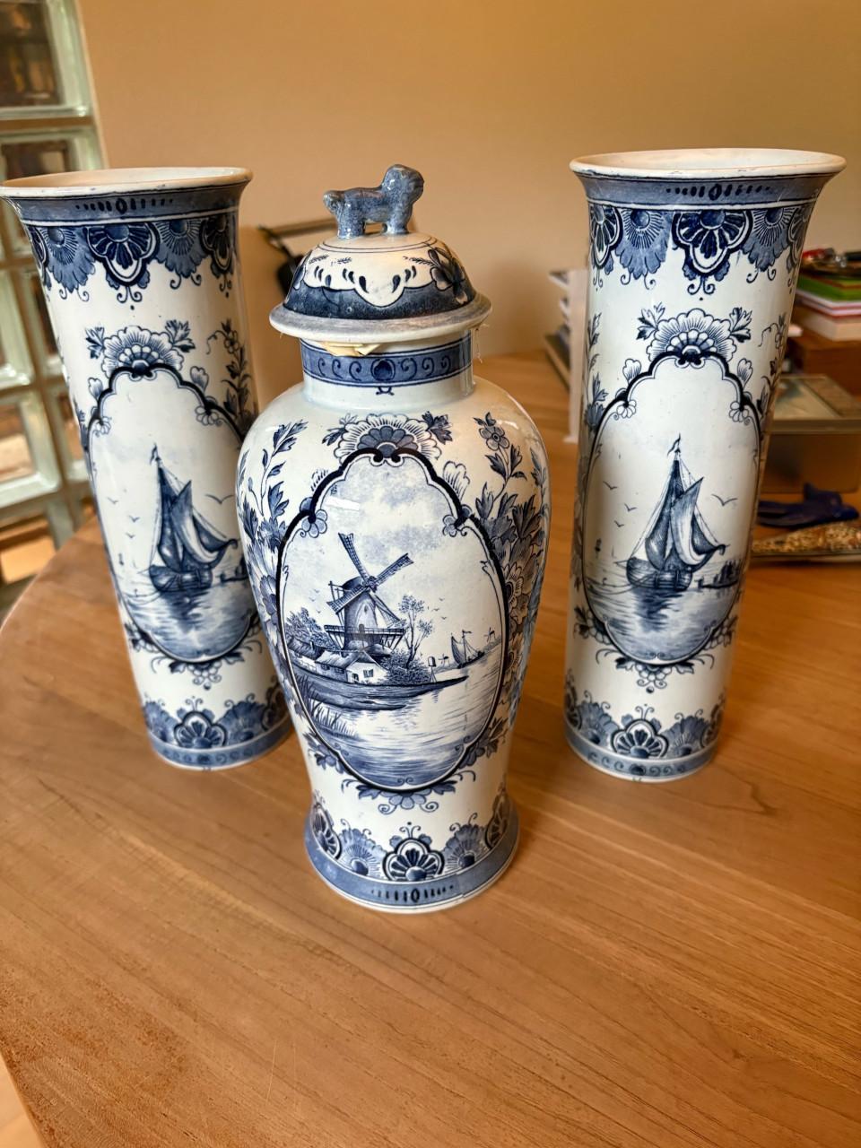 Delfs blauw sierstel