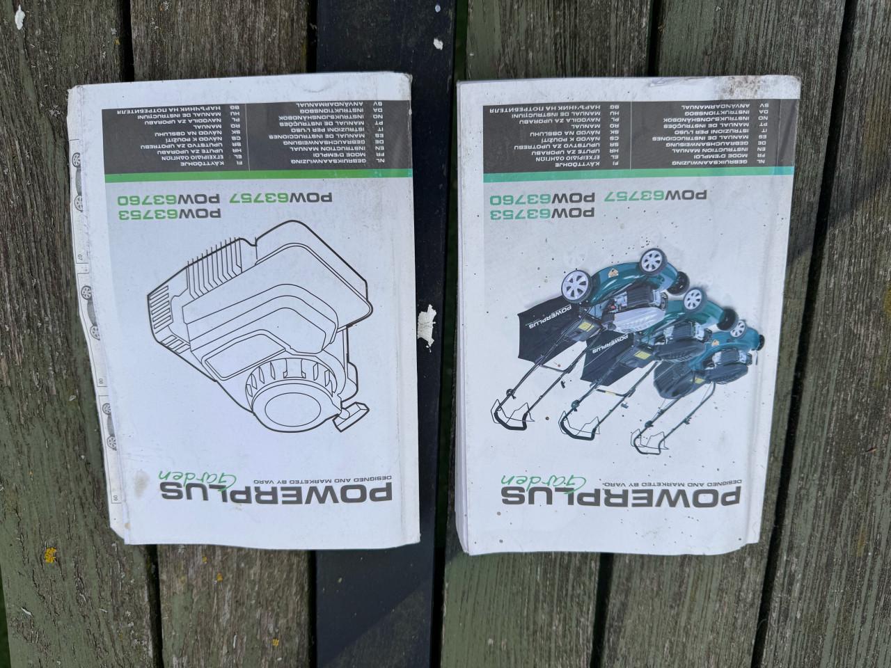 Powerplus 3,5pk benzine grasmaaier zelf-trekkend