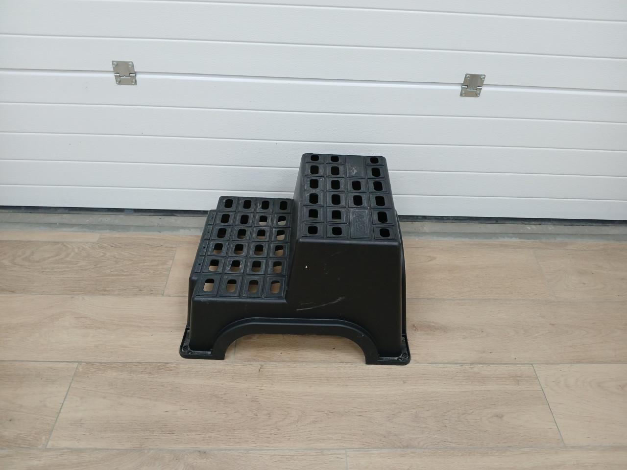 Dubbel caravan trapje