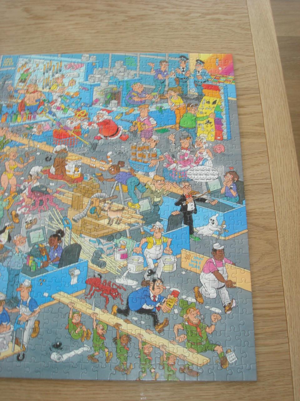 Te koop Complete Jan van Haasteren puzzels De verbouwing / De bouwmarkt