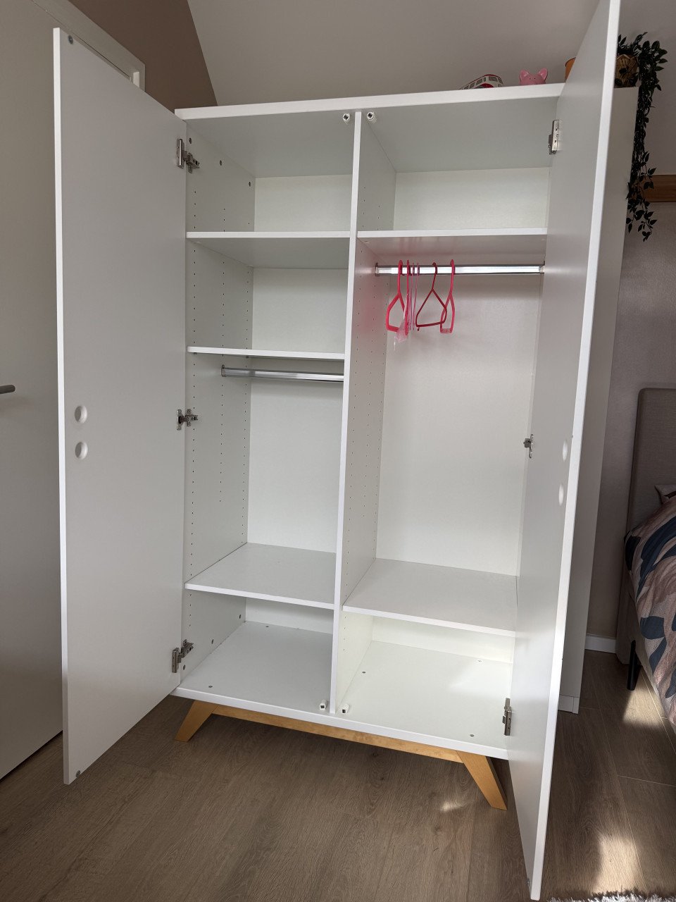 Lifetime Kinderkamer 4-1 Lifetime bed, Kledingkast en dressoirkastje