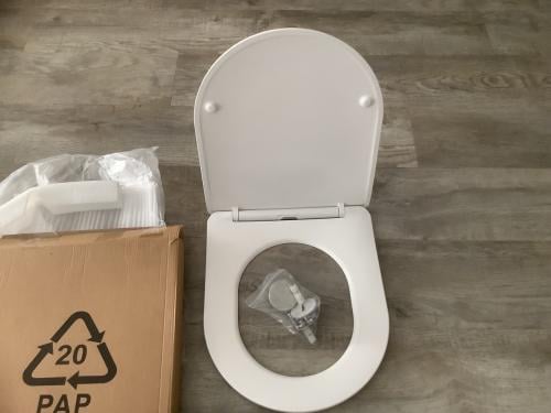 Nieuwe Soft Close Toiletzitting met deksel - quick release