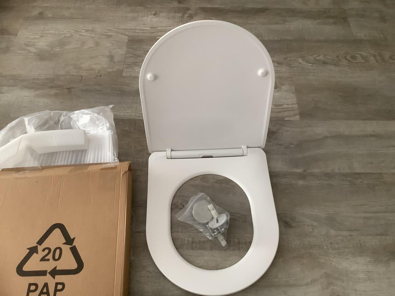Nieuwe Soft Close Toiletzitting met deksel - quick release