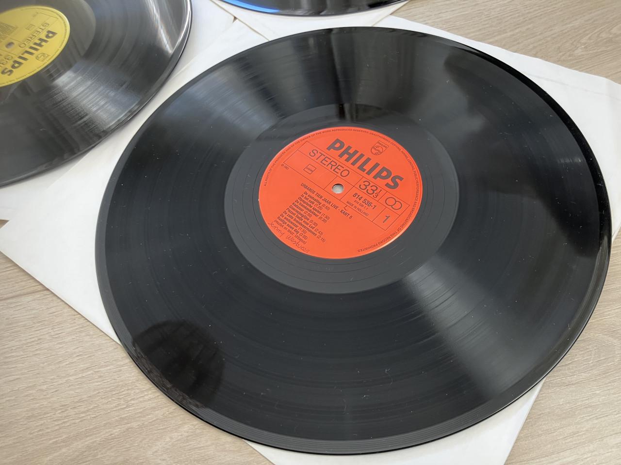 LP vinyl  -  Urbanus 10jaar live (1983)