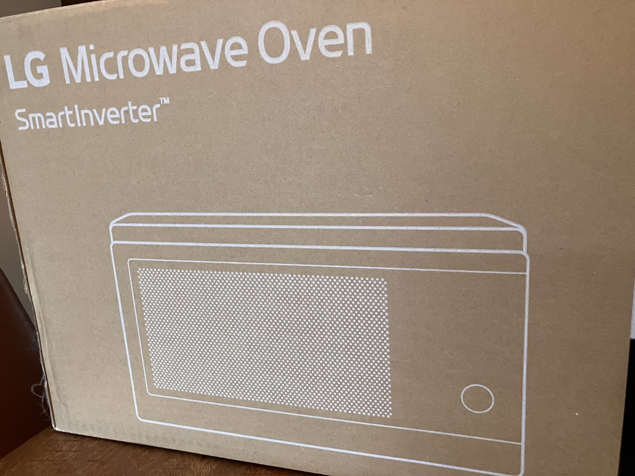 LG Vrijstaande combi-magnetron