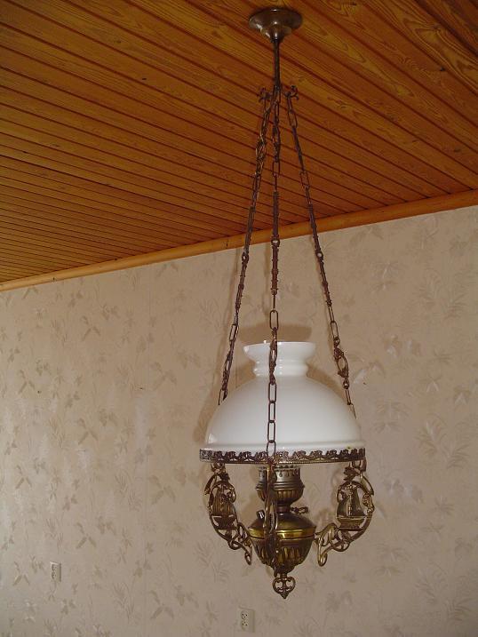 Mooie nostalgische hanglamp