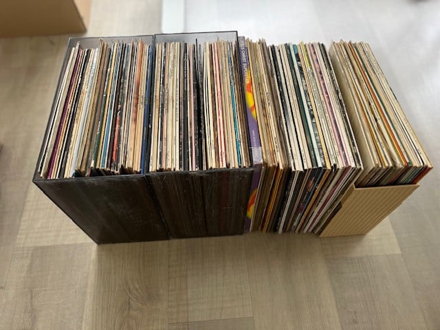 Doe een bod op 126 albums (LP's) (pop en klassiek)