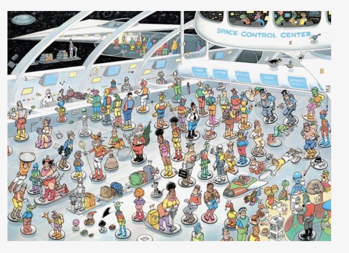 Jan van Haasteren - Geef ons de ruimte & Net als in de Film 2x1000 st