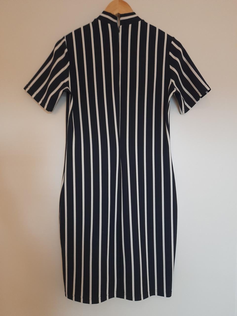 Blauw gestreepte jurk BRNDY maat xs