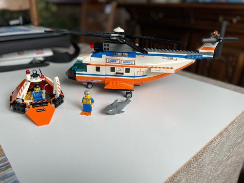 Lego City: Kustwachthelikopter & reddingsvlot 7738