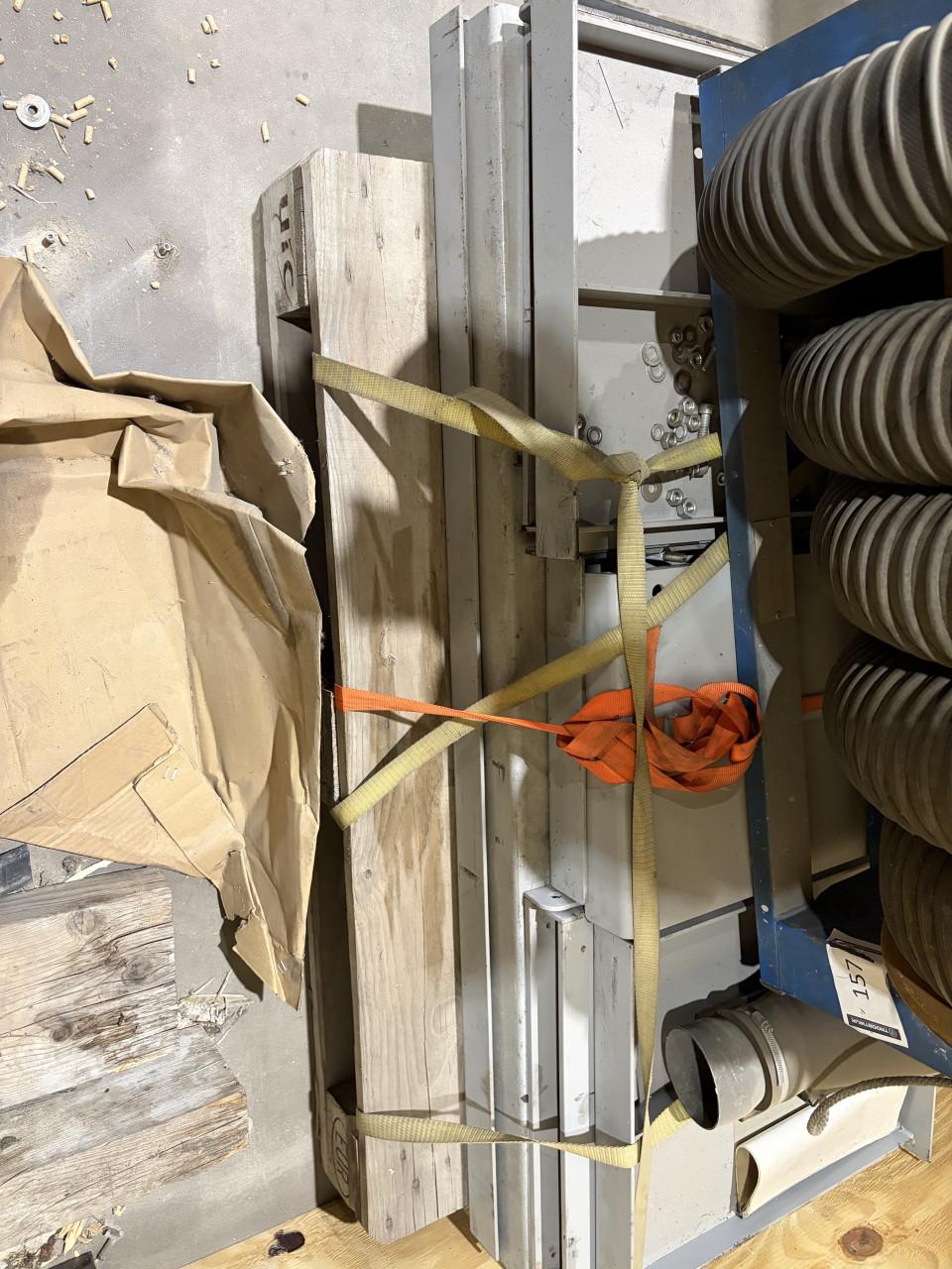 Autobrug uitlijn plaaten set 4,8m