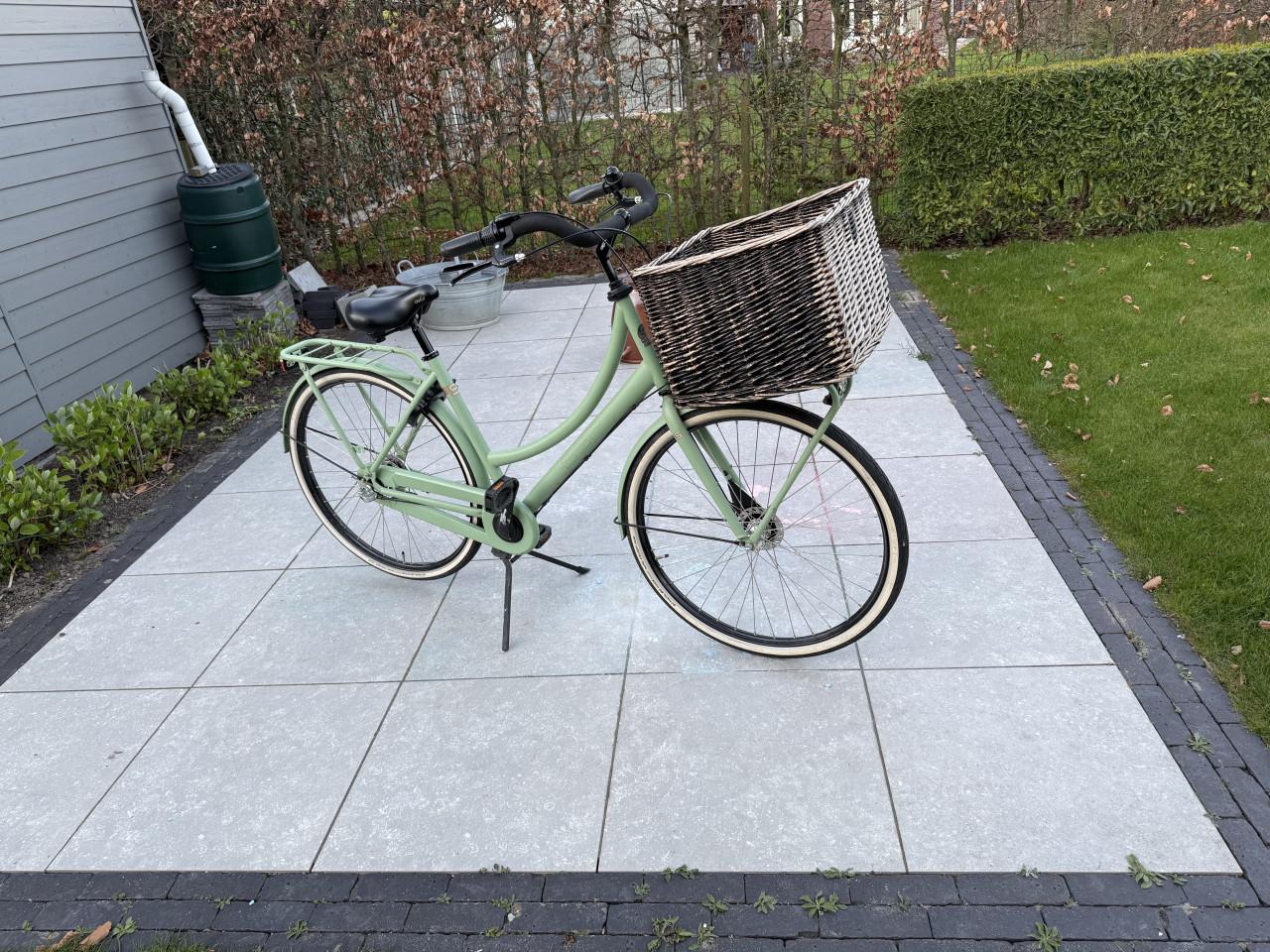 Prachtige damesfiets