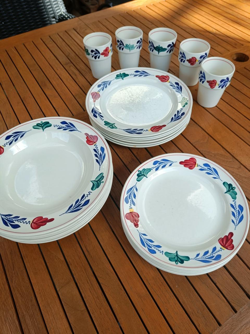 Boerenbond servies, 40-delig