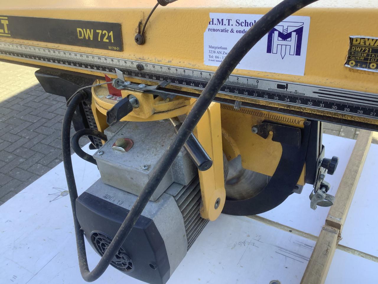 DEWALT DW721 Radiaalzaag Afkortzaag