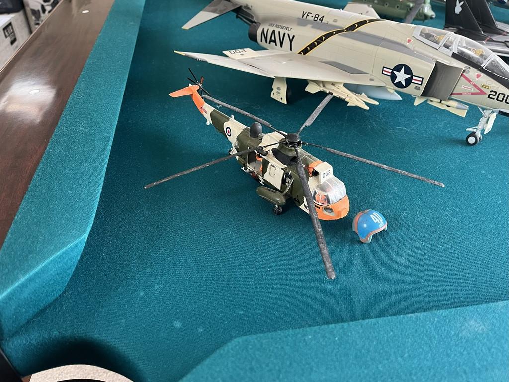 Verzameling vliegtuigmodellen