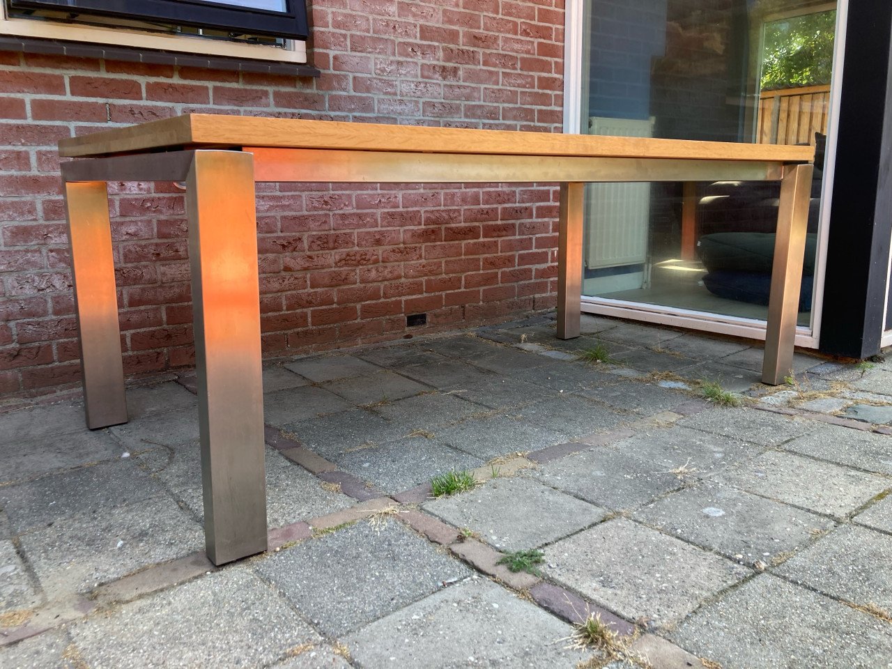 Eettafel eikenhout