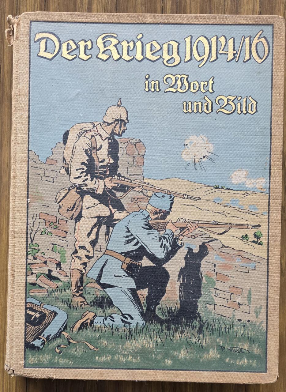 Duits boek eerste wereldoorlog