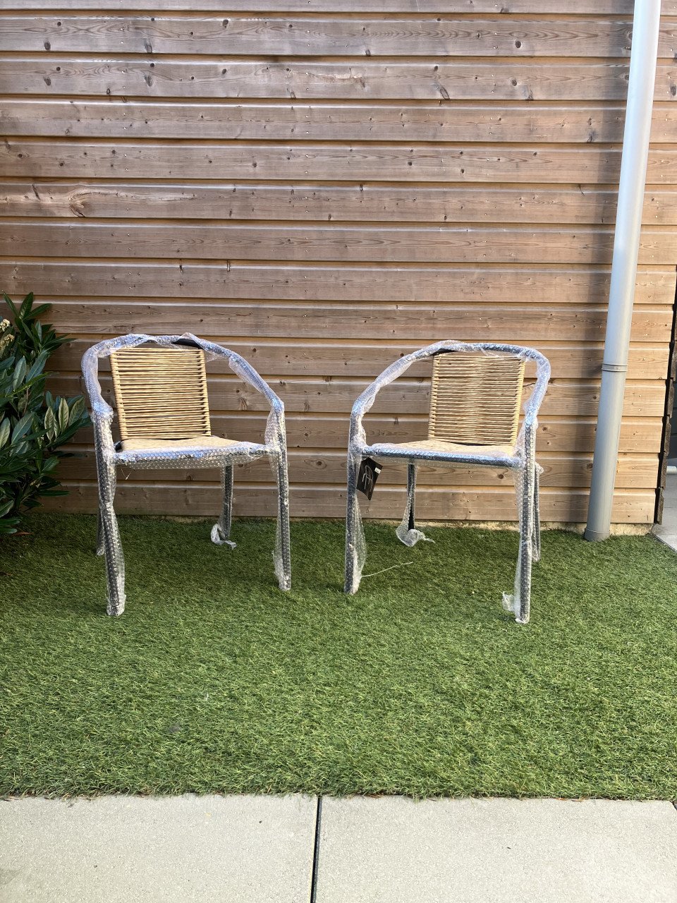 Nieuwe tuinstoelen