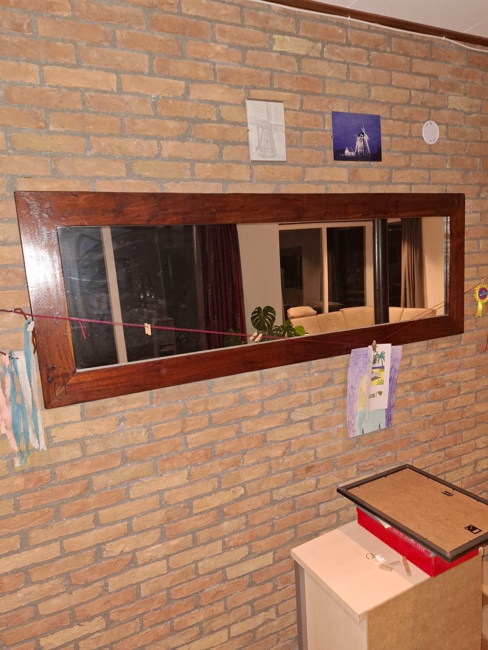 Salontafel en bijzettafel koloniaal