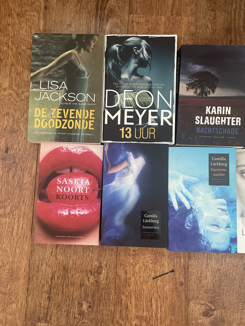 Heel veel boeken romans en thrillers