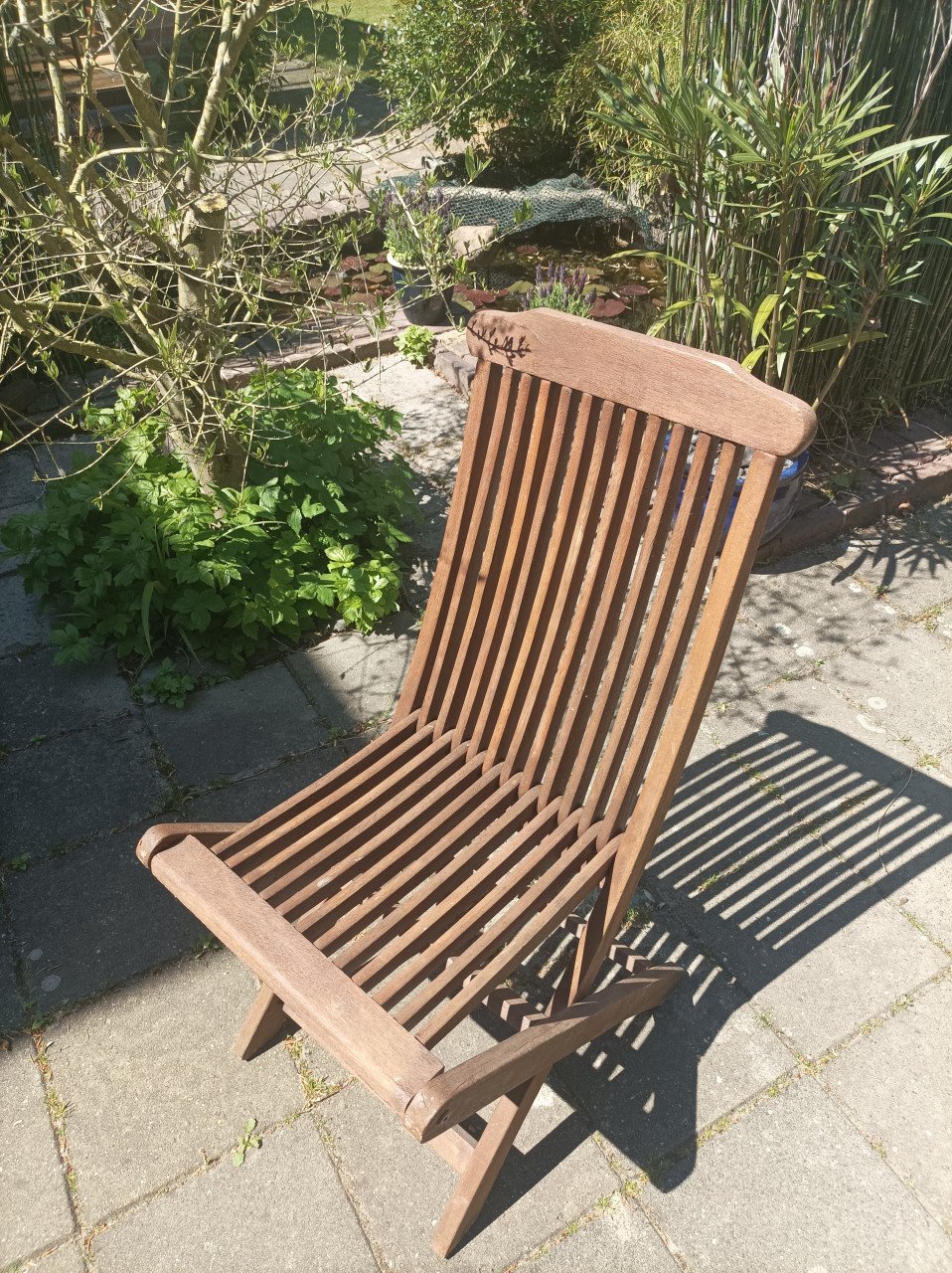 Teak stoelen