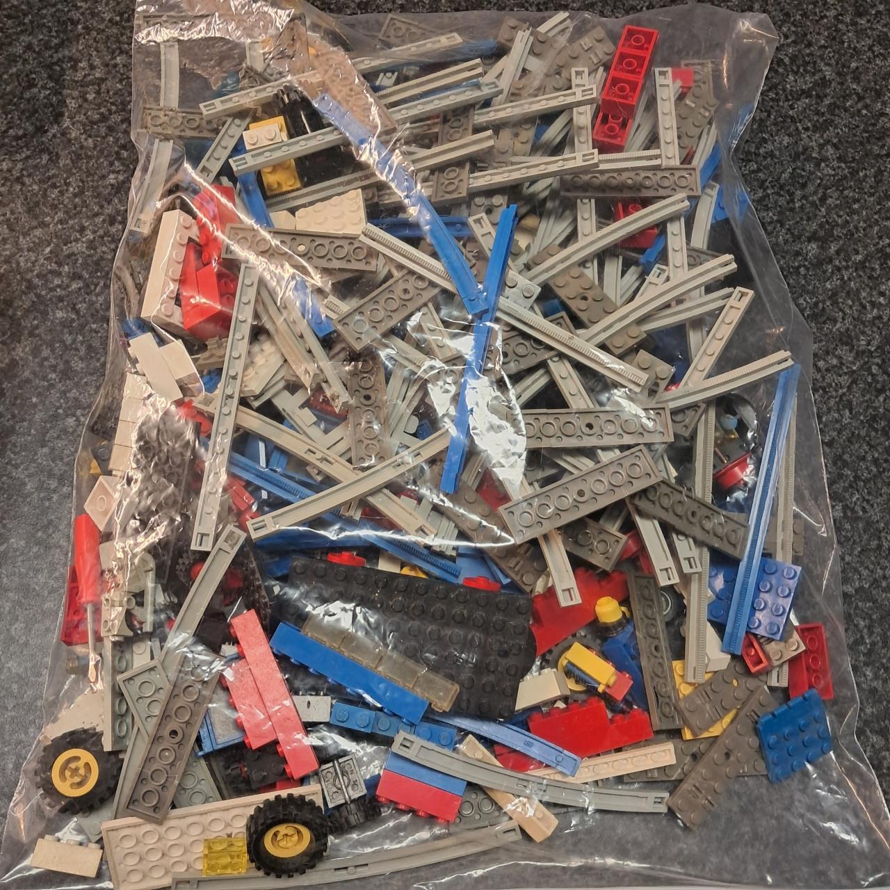 Vintage Lego trein rails etc