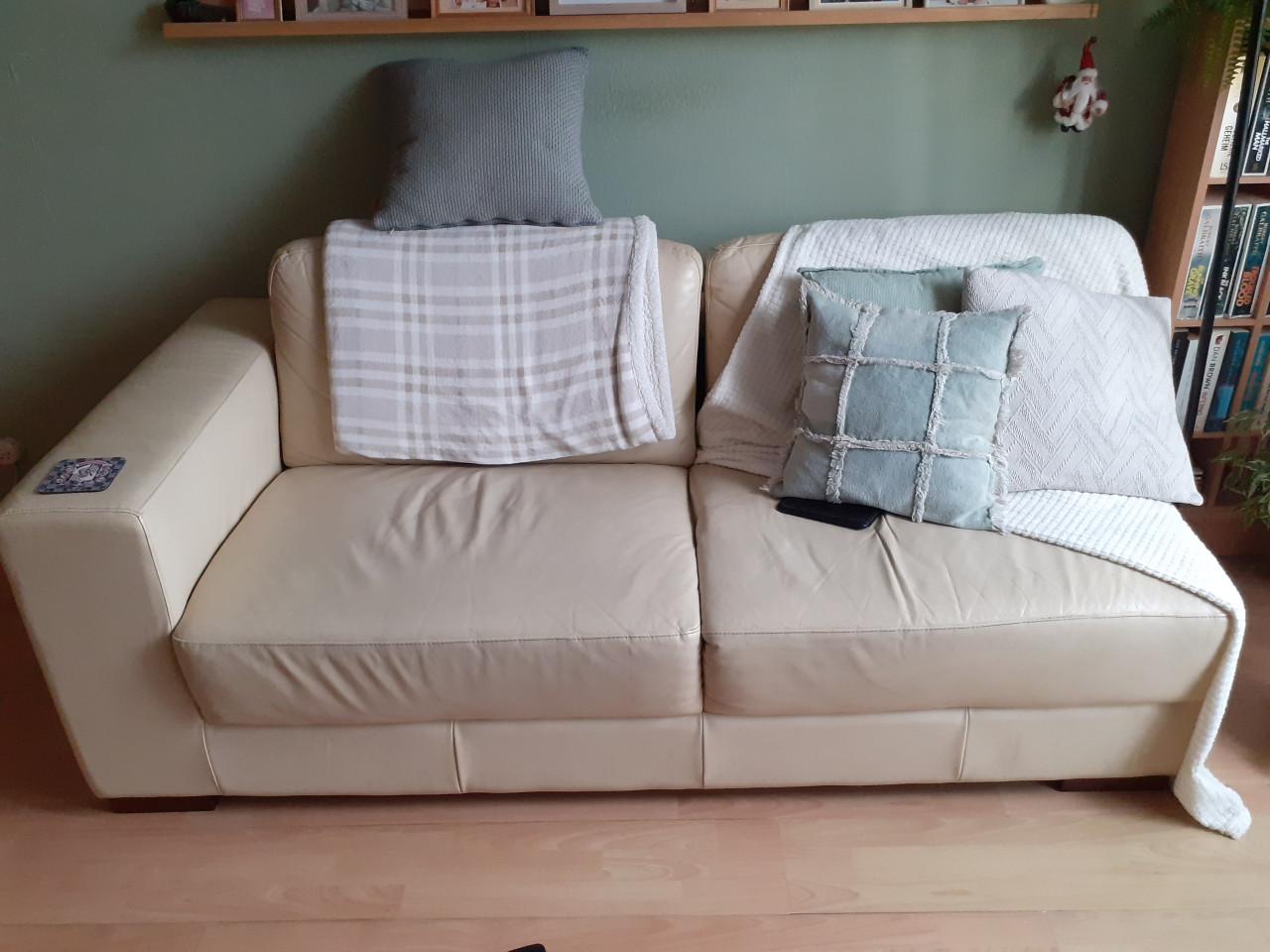 L-vormige hoekbank - gratis af te halen