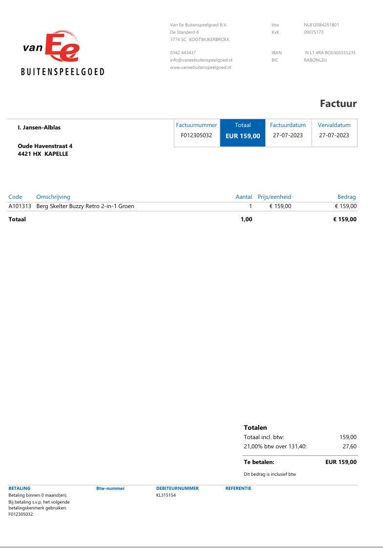 BERG Buzzy Retro 2in1 Green