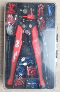 Powerfix Krimptangenset nog nooit gebruikt.