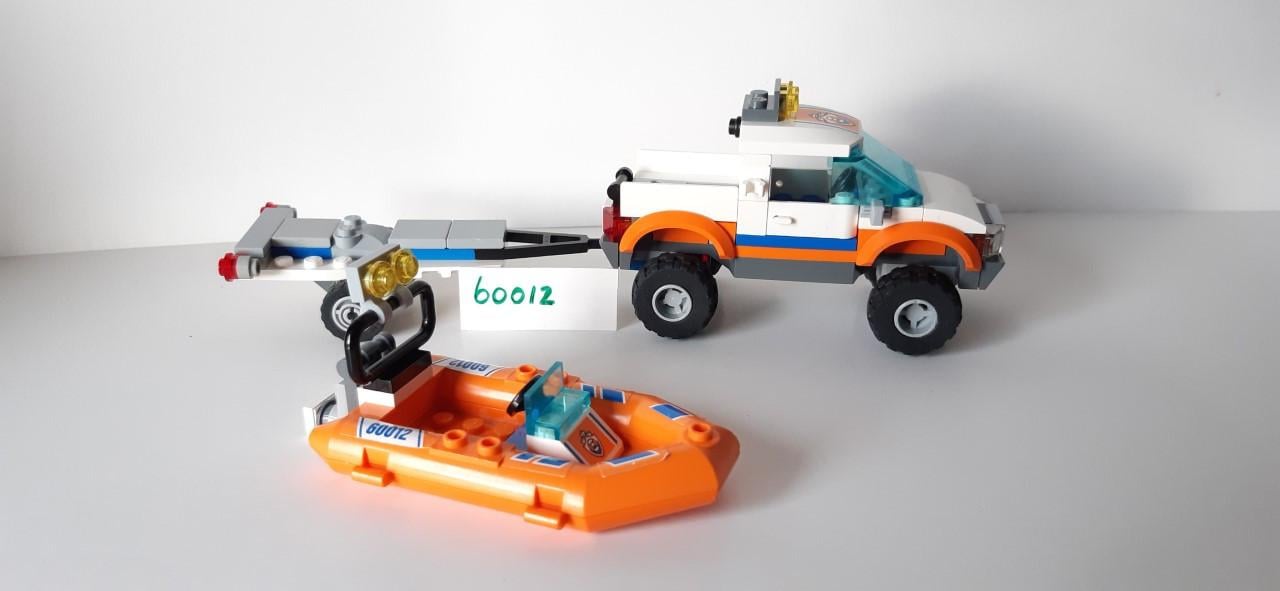 Lego 60012: 4x4 & Duikersboot + 2 minifiguren