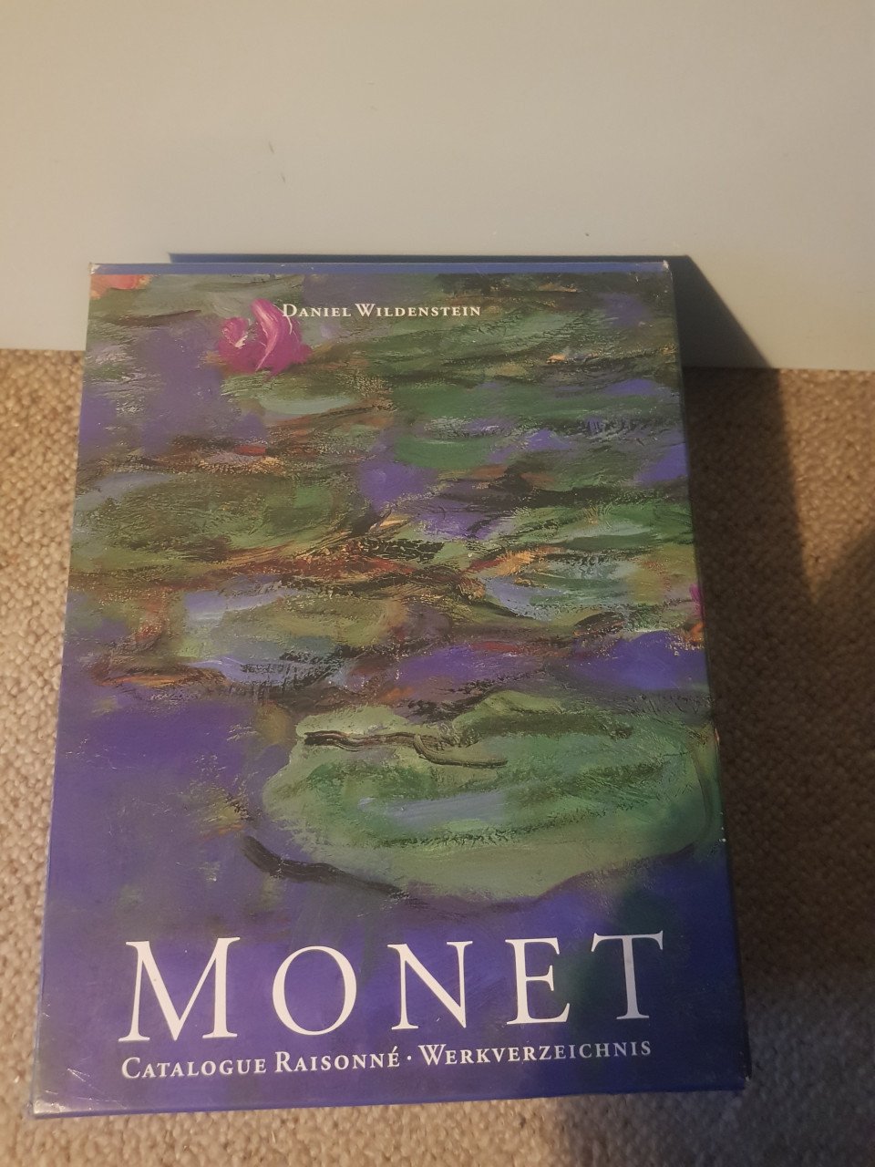 Cassette boeken over Claude Monet